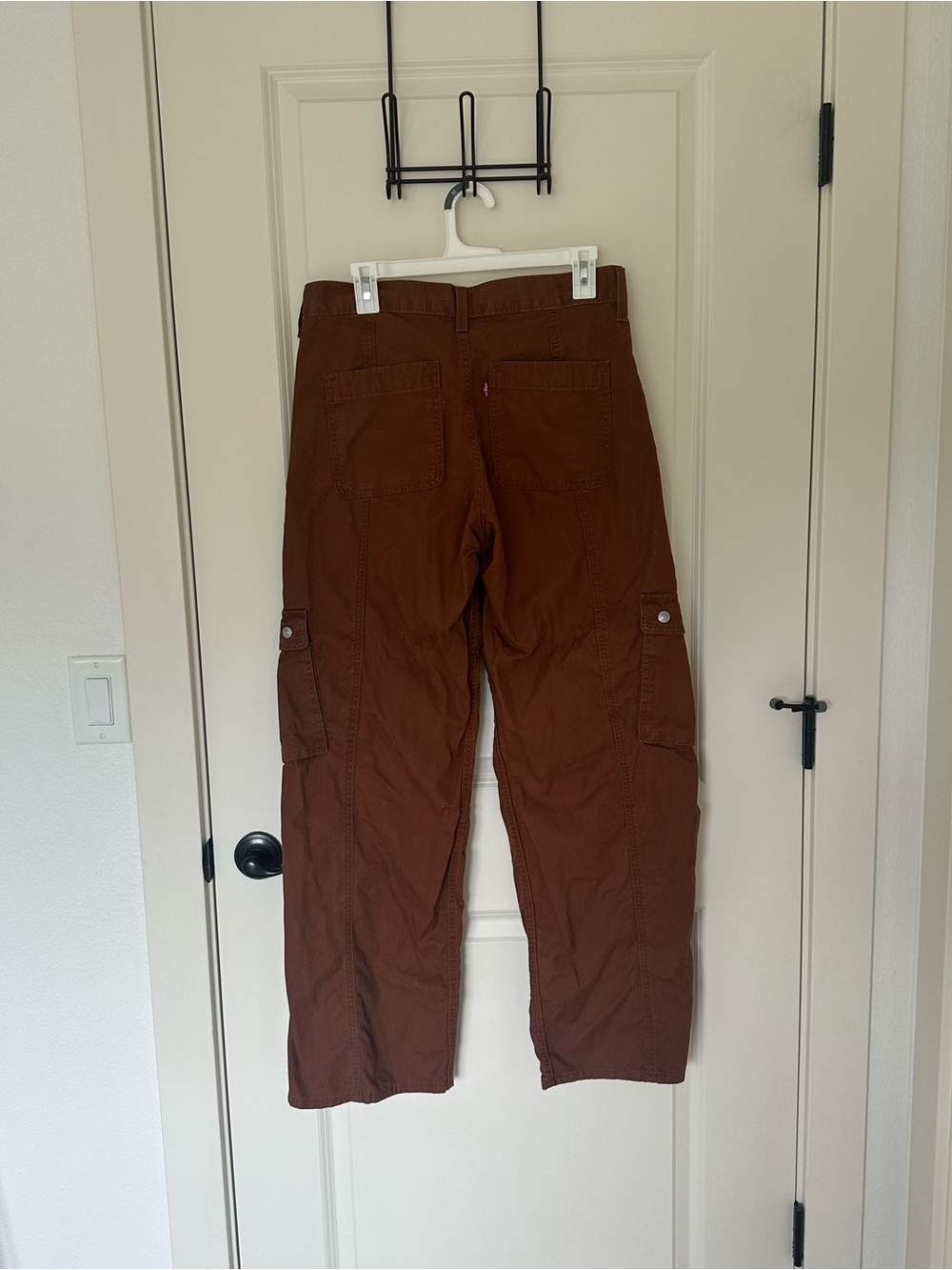 Levi’s superlow cargo pants - brown/rustic red - Picture 3 of 3